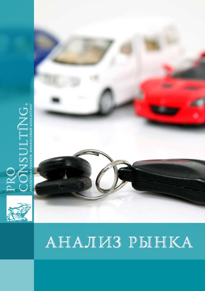 Анализ рынка проката автомобилей Украины. 2009 год