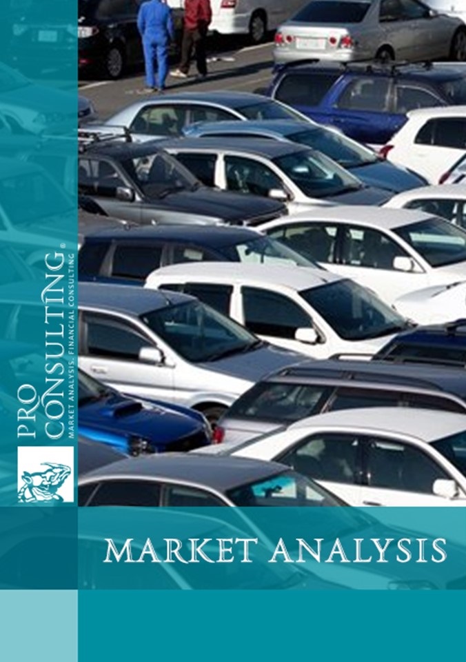 Market research report on passenger cars, related products and services in Ukraine. 2022 year