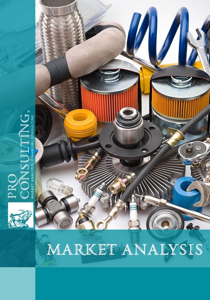 Market reseeach report on auto parts market in Ukraine. 2023 year