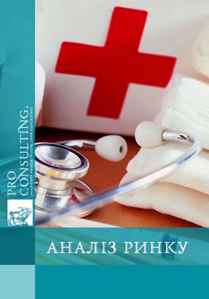 Аналіз ринку медичних послуг України (гінекологія, ДРТ, педіатрія). 2012 рік