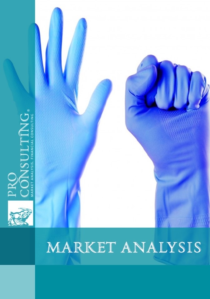 Analysis of import of medical and specialized gloves into Ukraine in 2010 – 1st half of 2015