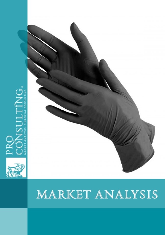 Market analysis of medical and specialized gloves in Ukraine. 2019