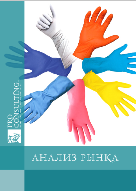 Анализ рынка медицинских и специализированных перчаток в Украине в 2021 году. 2022 год.