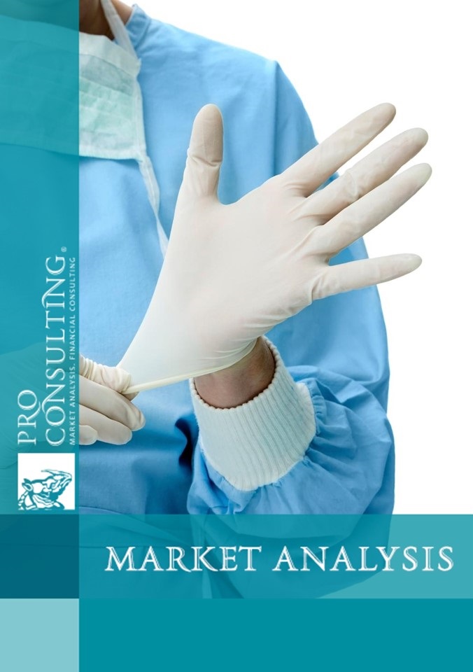 Market analysis of medical and specialized gloves in Ukraine 1-2 quarters 2020 year