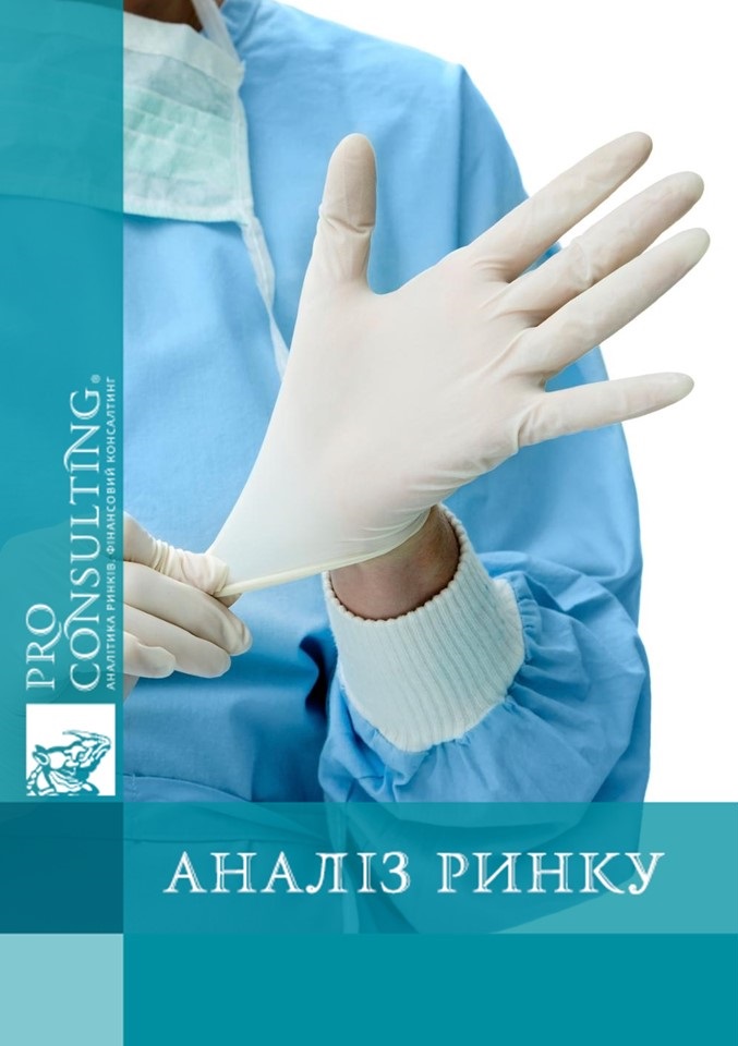 Аналіз ринку медичних та спеціалізованих рукавичок в Україні. 2022 – 6 міс. 2023 рр.