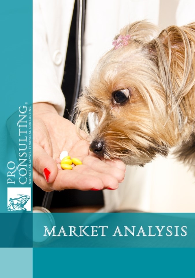 Market research report on veterinary drugs in Ukraine. 2024 year