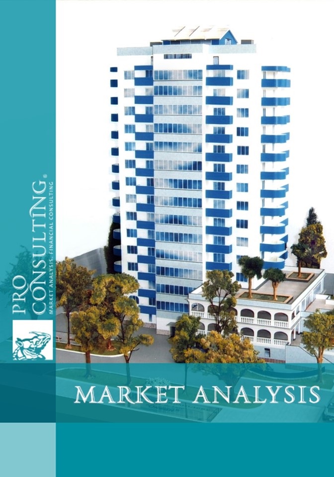 Market research of the real estate market in Kiev. 2006-2007 years. The concept of efficient use of land