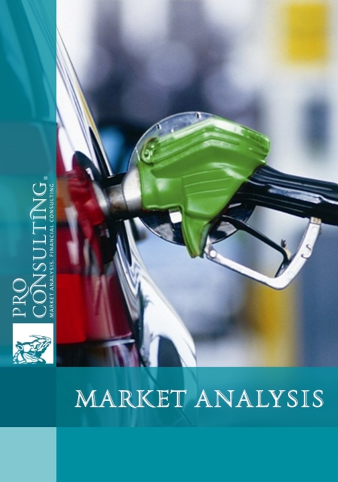 Market research report on the fuel market (diesel fuel, A 95) and gas (in the segment of commercial transport). 2015