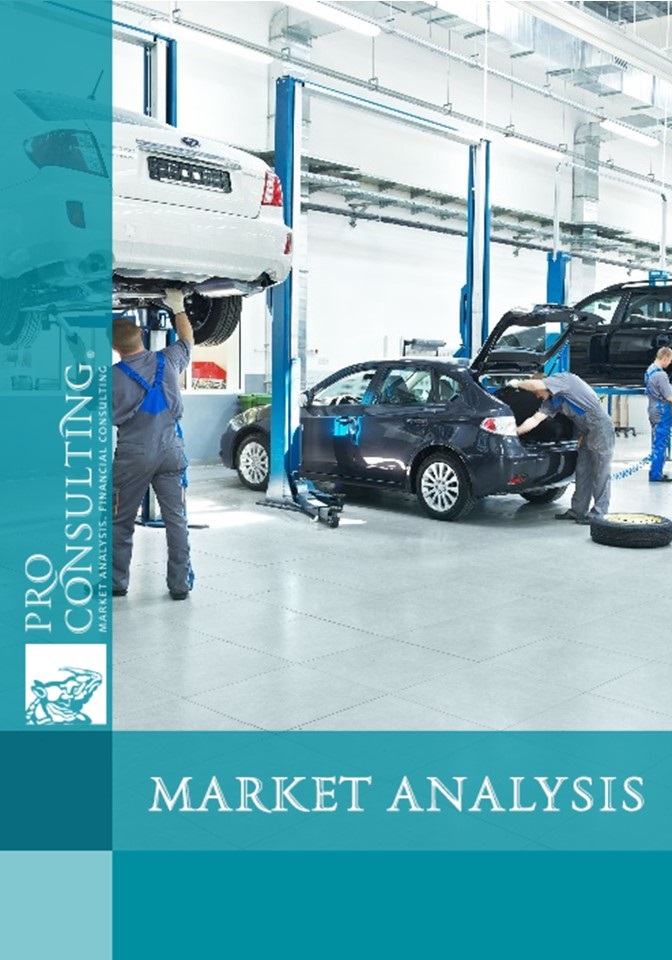 Analysis of the automotive service market of Ukraine. 2007