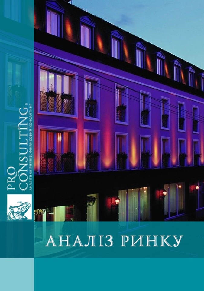 Аналіз ринку готелів України, 2009 рік