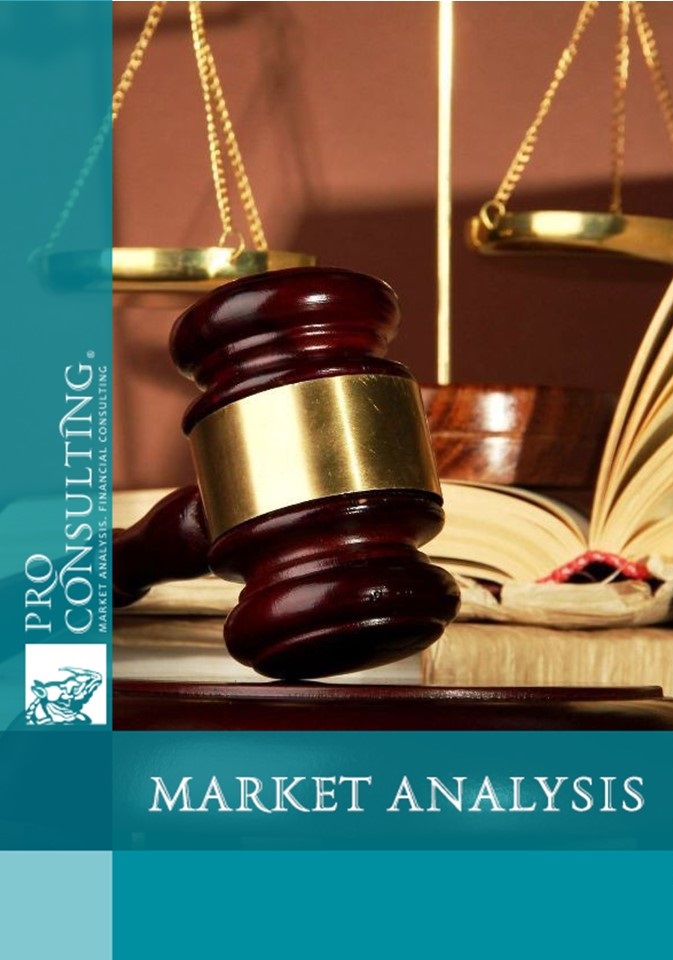 Analysis of the Ukrainian legal market. 2010