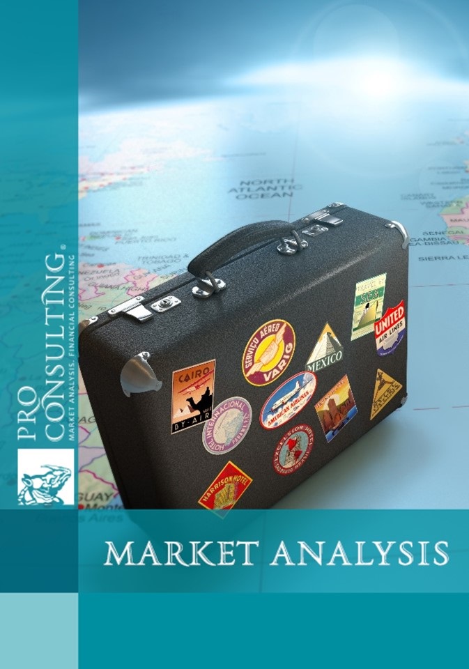 Market research report on tourist services in Ukraine. 2014