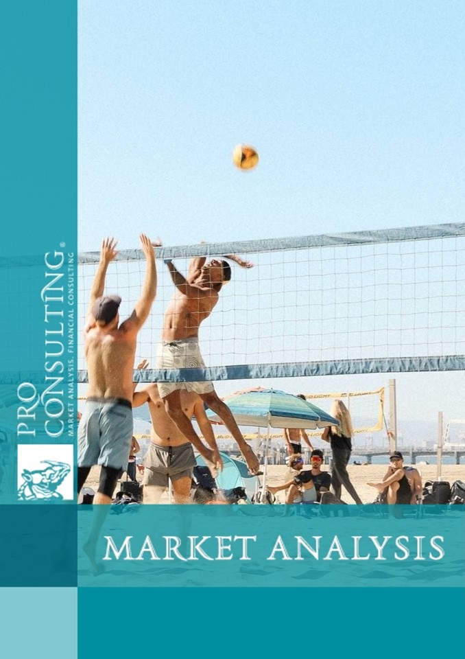 Market analysis of hotels with a sports theme by the sea. 2020 year